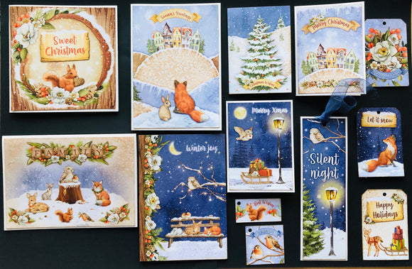 Winter Valley Christmas Card Kit