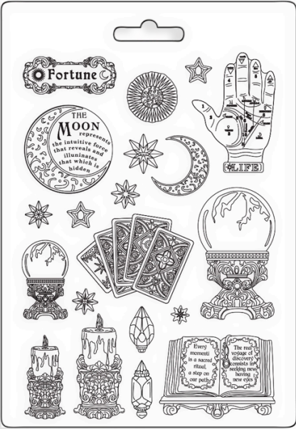 NEW Stamperia A4 Moulds - Fortune Astrology - K3PTA4578 Pre-Order