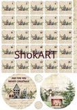 ShokART "Shades Of Christmas" - Large Format Paper Pad- Limited Edition- SHA302
