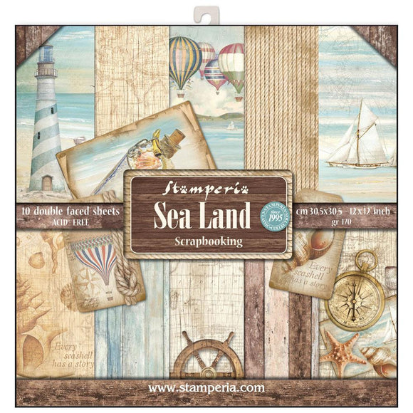 NEW Stamperia 'Sea Land' - 12