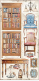 Stamperia Vintage Library - 6" x 12" Collectables SBBV22