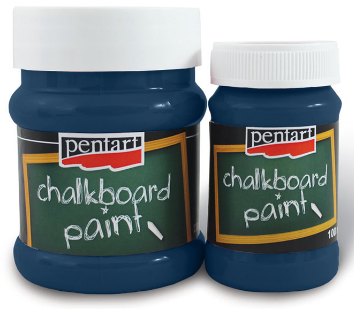 Pentart Chalkboard Paint 100 ml black – PipART Creations