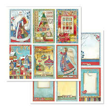 Stamperia Make A Wish Cards - Double Face Paper 30 x 30 SBB636