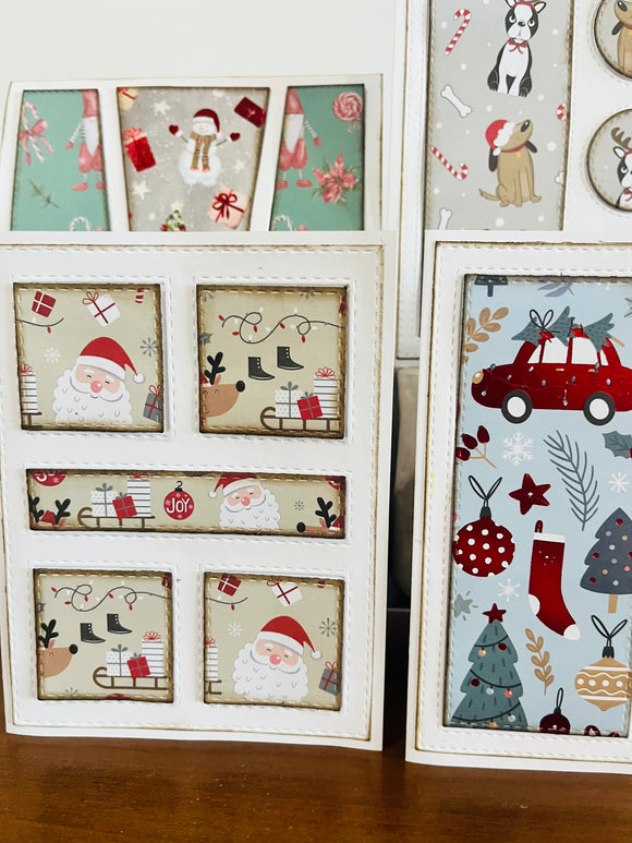 NEW Patchwork Christmas Card Kit
