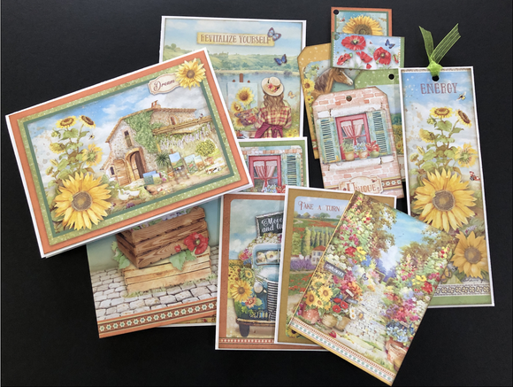 New Sunflower Card Kit