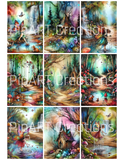 NEW PipART A4 Enchanted Fairies Page - Digital Download