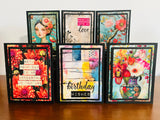 NEW Portraits in Bloom Summer Card Kit