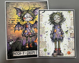 NEW PipART Halloween Patch 7 Characters and Creepy Elements Field Guide - Digital Download