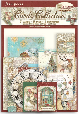 New Stamperia Christmas Greetings Card Collection - SBCARD18 – PipART  Creations
