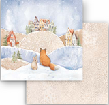 NEW Stamperia Winter Valley 12" x 12" Paper Pad SBBL139