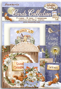 New Stamperia Winter Valley Card Collection - SBCARD19