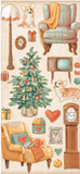 NEW Stamperia All Around Xmas - 6" x 12" Collectables SBBV24