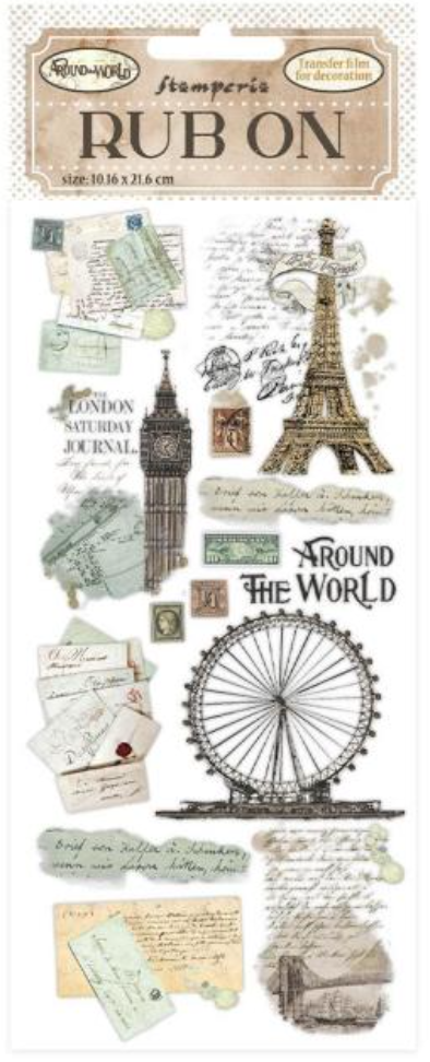 NEW Stamperia Around the World - Columns
