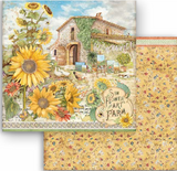Stamperia 'Sunflower Art' - 12" x 12" Paper Pad - SBBL135
