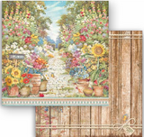 NEW Stamperia 'Sunflower Art' - 12" x 12" Paper Pad - SBBL135