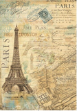 NEW Stamperia A4 x 6 Decoupage Rice Papers Around the World - DFSA4XAW