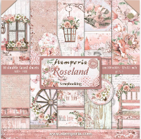 Stamperia Roseland - 8" x 8" Paper Pad SBBS85