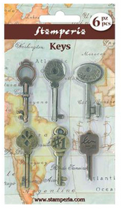 Stamperia Metal Keys - SBA68