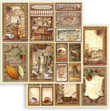 NEW Stamperia Coffee and Chocolate - 8" x 8" Paper Pad SBBS93 Pre-order