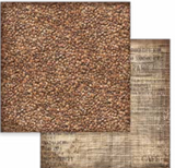 NEW Stamperia Coffee and Chocolate Background - 8" x 8" Paper Pad SBBS94 Pre-order
