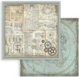 NEW Stamperia Voyages Fantastiques  12" x 12" Paper Pad SBBL53