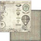 NEW Stamperia Voyages Fantastiques  12" x 12" Paper Pad SBBL53