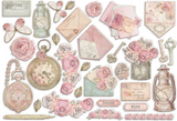 Stamperia Shabby Rose Ephemera - DFLCT47