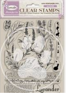 Stamperia "Lavender" Stamp 14 x 18cm WTK195