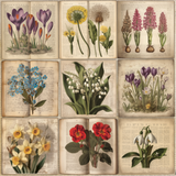 Fabrika Decoru Spring Botanical Story 8x8 Pad -FDSP-02131