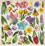 Fabrika Decoru Spring Botanical Story 8x8 Pad -FDSP-02131