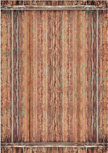 Stamperia A3 Rice Paper - Wood- DFSA3088