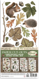 Stamperia Forest Cut Outs Double Sided SBBCT02