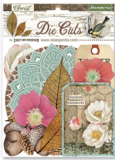 NEW Stamperia Forest Die Cuts Assorted- DFLDC105