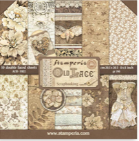 NEW Stamperia Old Lace - 8