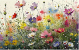 NEW Diamond Art Field of Flowers #2 60x40cm