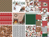 NEW Fabrika Decoru Bright Christmas 12x12 Pad - FDSP-01123