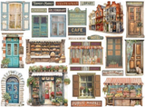 Stamperia - Art of Travelling Die Cuts Assorted- DFLDC110