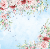 NEW Fabrika Decoru Peony Garden 8x8 Pad -FDSP-02109