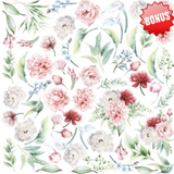 Fabrika Decoru Peony Garden 8x8 Pad -FDSP-02109