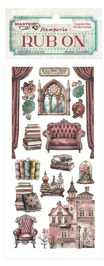 NEW Stamperia Master of Magic House Furnishings Rub On DFLRB146