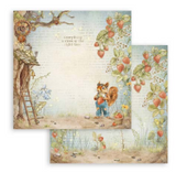 NEW Stamperia Hidden Grove 12" x 12" Paper Pad - SBBL168 Pre-order