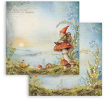 NEW Stamperia Hidden Grove 12" x 12" Paper Pad - SBBL168 Pre-order