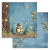 NEW Stamperia Hidden Grove 12" x 12" Paper Pad - SBBL168 Pre-order