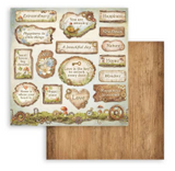 NEW Stamperia Hidden Grove 12" x 12" Paper Pad - SBBL168 Pre-order