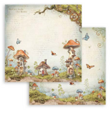 NEW Stamperia Hidden Grove 8" x 8" Paper Pad SBBS124 Pre-order