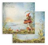 NEW Stamperia Hidden Grove 8" x 8" Paper Pad SBBS124 Pre-order