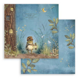 NEW Stamperia Hidden Grove 8" x 8" Paper Pad SBBS124 Pre-order