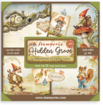 NEW Stamperia Hidden Grove 12