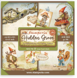 NEW Stamperia Hidden Grove 12" x 12" Paper Pad SBBXLB22 (22 Sheets) Pre-Order