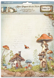 NEW Stamperia A4 x 6 Decoupage Rice Papers Hidden Grove DFSA4XHG Pre-order